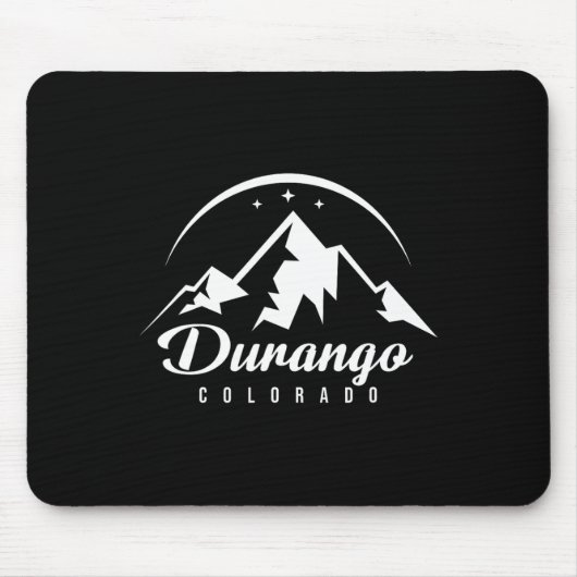 Durango Colorado Skigebiet Snowboarden Mousepad (Vorne)