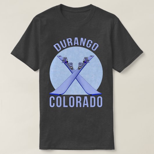 Durango Colorado T-Shirt (Design vorne)