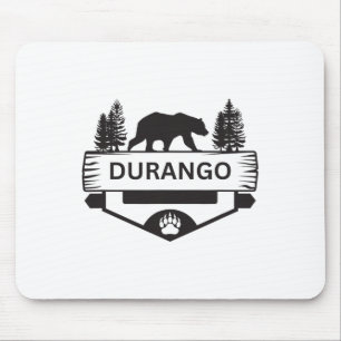 Durango Colorado Wildtiere Bär Wandern Camping Ski Mousepad