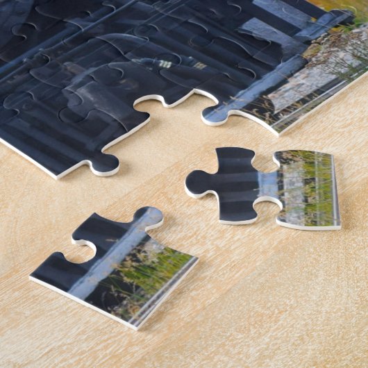 Durango Lokomotive Colorado. Weihnachtsgrüße Puzzle (Seite)