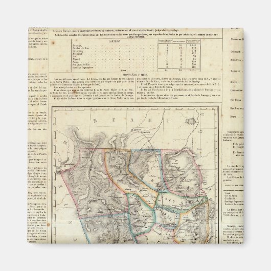 Durango, Mexiko Magnet (Vorne)