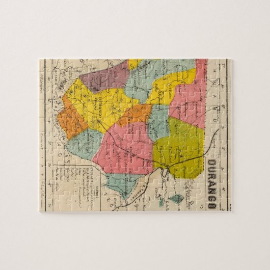 Durango, Mexiko Puzzle (Horizontal)