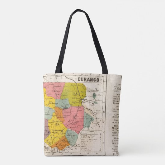 Durango, Mexiko Tasche (Rückseite)