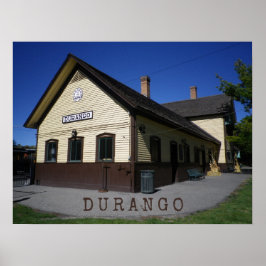 Durango & Silverton Bahnhof Durango Colorado Poster