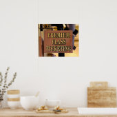 Durango & Silverton Eisenbahn Ticketing Zeichen Poster (Küche)