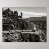 Durango Silverton Eisenbahn Zug Poster (Vorne)