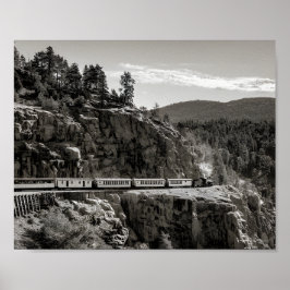 Durango Silverton Eisenbahn Zug Poster