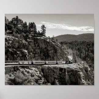 Durango Silverton Eisenbahn Zug Poster