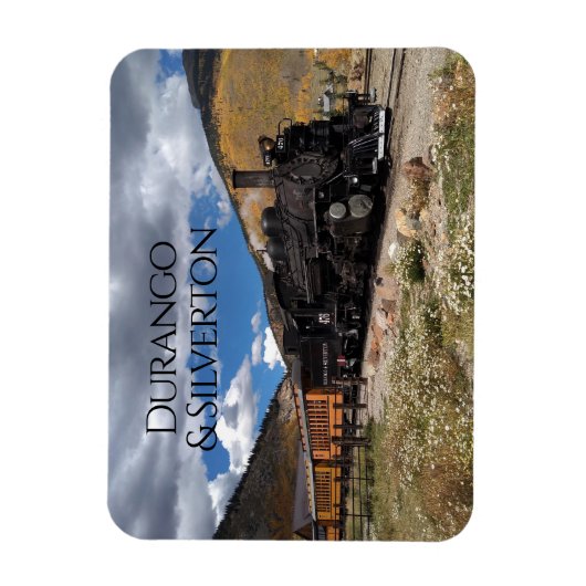 Durango & Silverton Narrow Gage Railway Magnet (Vertikal)