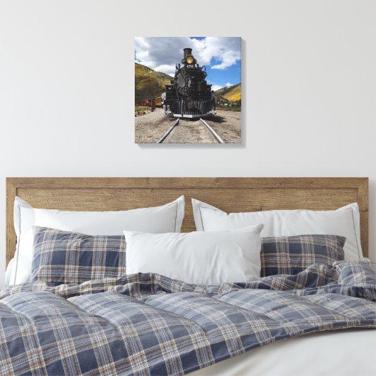 Durango & Silverton Narrow Gage Train Leinwanddruck (Insitu (Schlafzimmer))