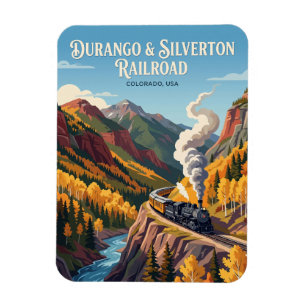Durango & Silverton Narrow Gauge Railroad (Colorad Magnet