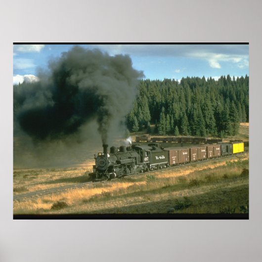 Durango & Silverton Nr. 480_Dampfzüge Poster (Vorne)