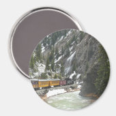 Durango Silverton Train Magnet (Vorderseite/Rückseite)