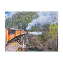 Durango und Silverton Bahn Locomotive Blowdown