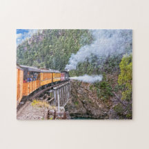 Durango und Silverton Bahn Locomotive Blowdown