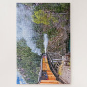 Durango und Silverton Bahn Locomotive Blowdown Puzzle (Vertikal)