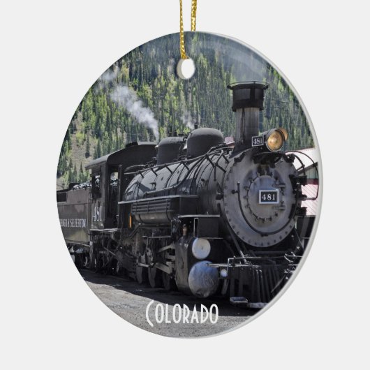 Durango und Silverton Eisenbahn Bahn Ornament (Links)