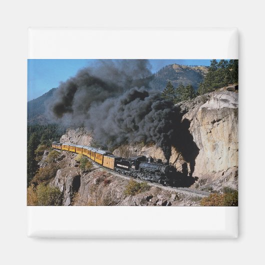 Durango und Silverton Railroad, Nr. 481, Bärenkreb Magnet (Vorne)