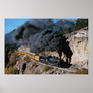 Durango und Silverton Railroad, Nr. 481, Bärenkreb Poster