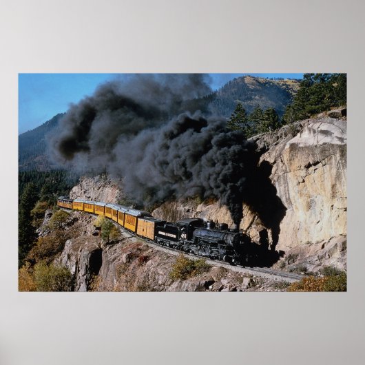 Durango und Silverton Railroad, Nr. 481, Bärenkreb Poster (Vorne)