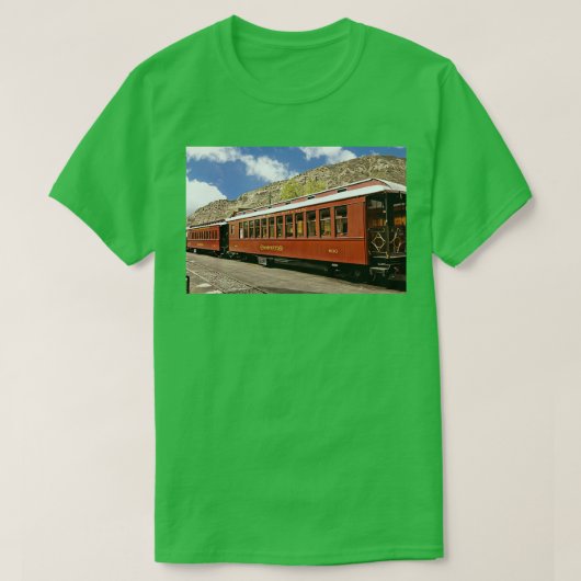 Durango und Silverton - Schienenpersonenwagen 1 T-Shirt (Design vorne)