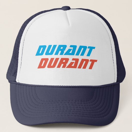 "Durant Durant" Trucker Hat Truckerkappe (Vorderseite)
