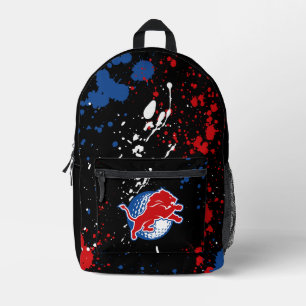 Durant Lions Golf - Splatter Paint Bedruckter Rucksack