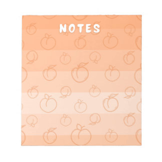 Duraznos con Crema Notizblock