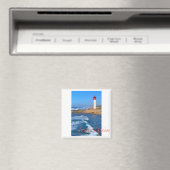 Durban Lighthouse Ocean South Africa Magnet (In Situ (Geschirrspüler))