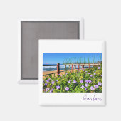 Durban Pier Ocean South Africa Magnet (Vorderseite/Rückseite)