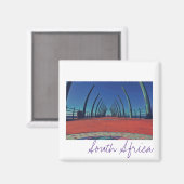 Durban Pier Ocean South Africa Magnet (Vorderseite/Rückseite)
