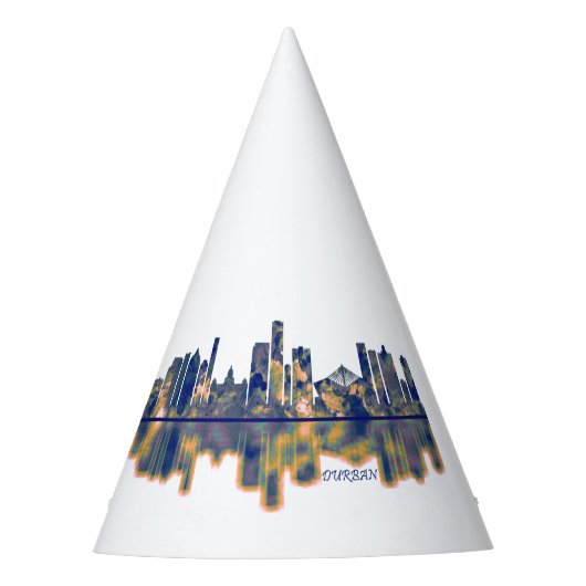 Durban Skyline Partyhütchen (Vorderseite)