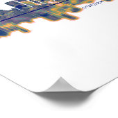 Durban Skyline Poster (Ecke)