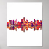 Durban South Africa Skyline Poster (Vorne)