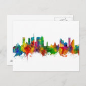 Durban South Africa Skyline Postkarte (Vorne/Hinten)