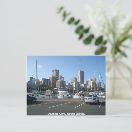 Durban, Südafrika Postkarte (Stehend Vorderseite)