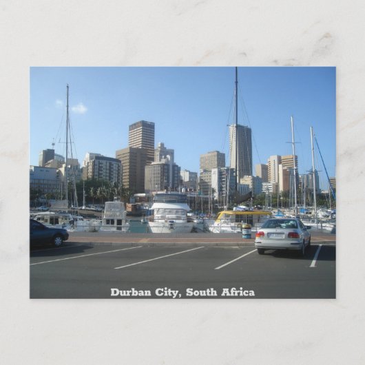 Durban, Südafrika Postkarte (Vorderseite)