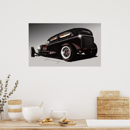 Durbie Rat Rod Poster (Küche)