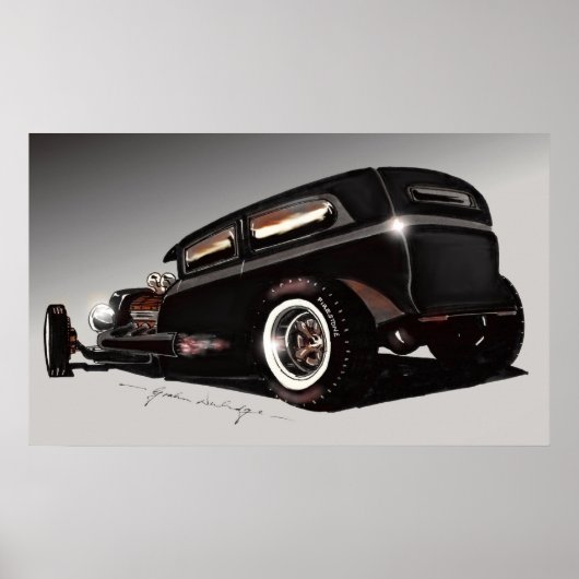 Durbie Rat Rod Poster (Vorne)