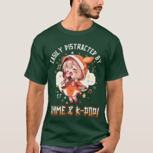 Durch Anime und KPop-Witze leicht abgelenkt T-Shirt