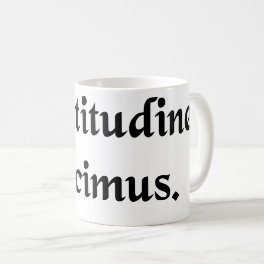 Durch Ausdauer erobern wir Kaffeetasse (VorderseiteRechts)