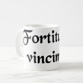 Durch Ausdauer erobern wir Kaffeetasse (Vorderseite Links)