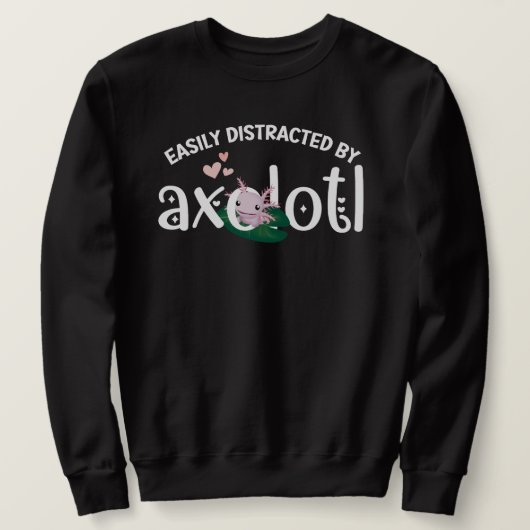 DURCH AXOLOTL EINFACH ABGELEITETE VERgnügung Sweatshirt (Design vorne)