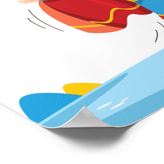 Durch das Anpassen fühle ich mich sehr Chiroprakti Poster (Ecke)