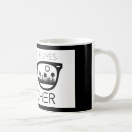 Durch das Auge einer Prediger-Kaffee-Tasse Kaffeetasse