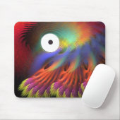 Durch das Auge eines Rasters Mousepad (Mit Mouse)