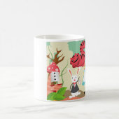 Durch das aussehende Glas Kaffeetasse (Mittel)