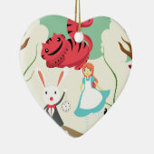 Durch das aussehende Glas Keramik Ornament (Rechts)