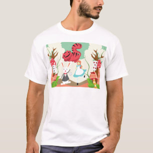 Durch das aussehende Glas T-Shirt