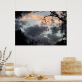 Durch das Baumposter Poster (Küche)